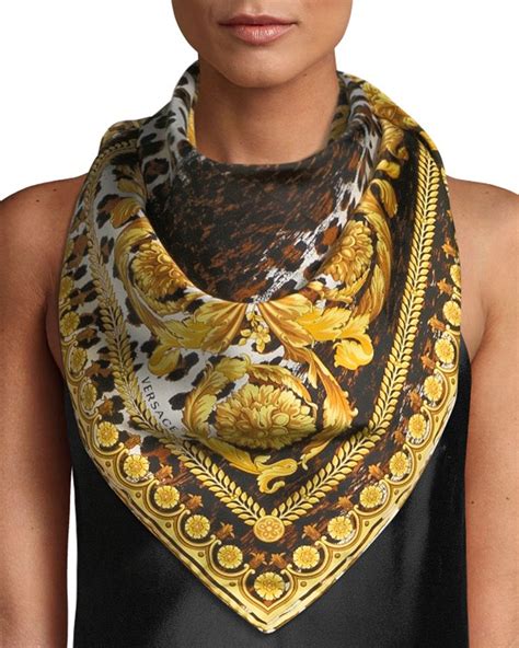 versace schal|versace silk foulards.